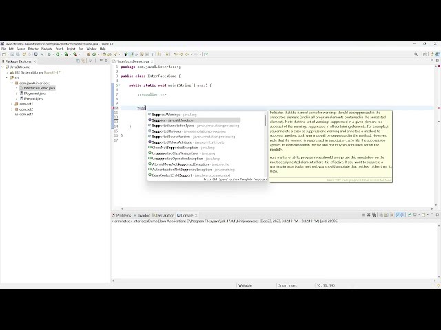 Java8 Supplier Interface | Java 8 | Java 8 Interview