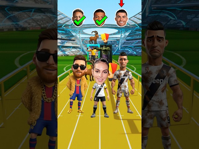 Messi vs Neymar vs Mbappe vs Ronaldo😍🤩Who is the GOAT🐐?