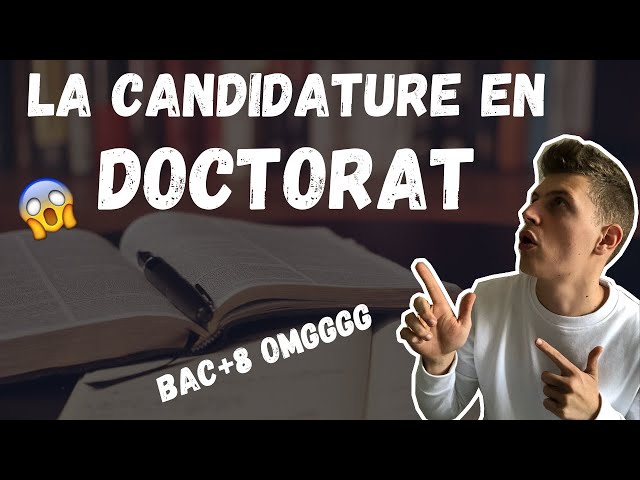 HOW TO APPLY FOR A DOCTORATE?