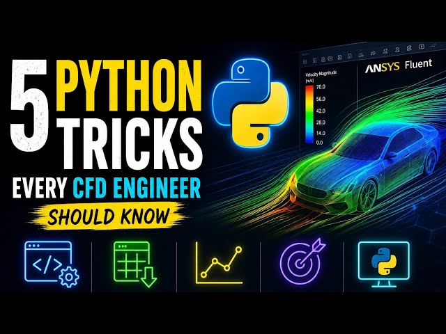 Python Skills That Will Make You a Better CFD Engineer.