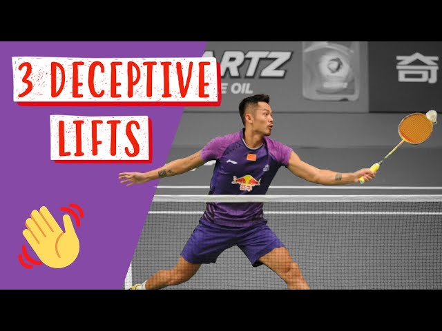 How To Play 3 Different DECEPTIONS In Badminton!