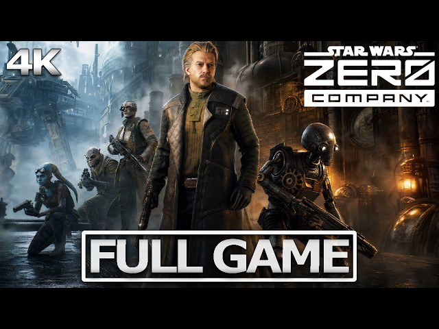 STAR WARS ZERO COMPANY Full Gameplay Walkthrough / No Commentary【FULL GAME】4K 60FPS Ultra HD