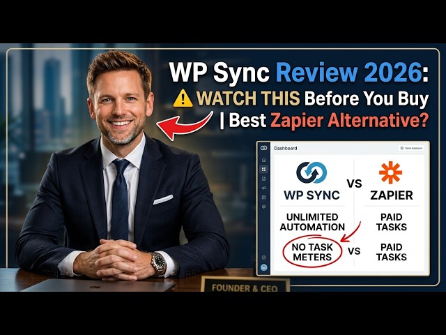 WP Sync Review 2026: ⚠️ WATCH THIS Before You Buy | Best Zapier Alternative?
