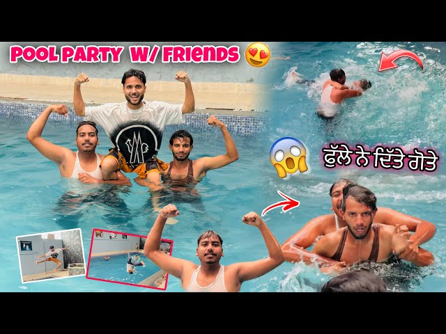 POOL PARTY WITH FRIENDS😍 * Too Much Fun * Official Rahul🔥💯