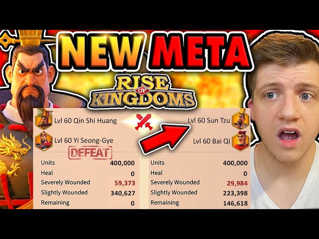 Sun Tzu Prime Test Results — 100% WIN RATE! Rise of Kingdoms Pre-Release Testing