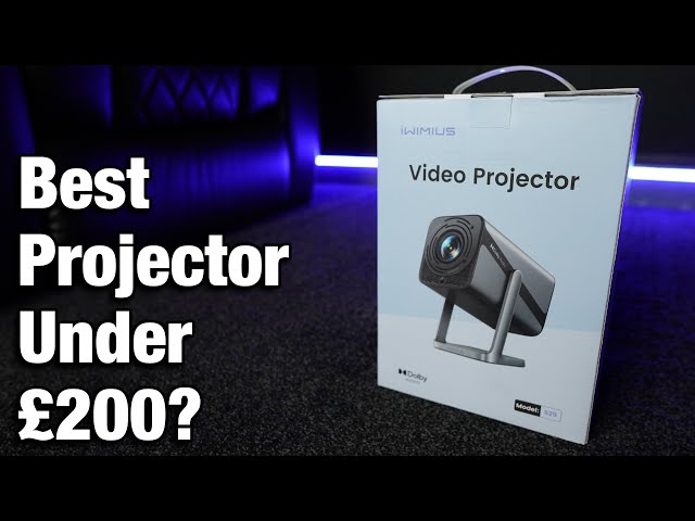 iWIMIUS S29 Smart Portable Projector - Best Budget Projector