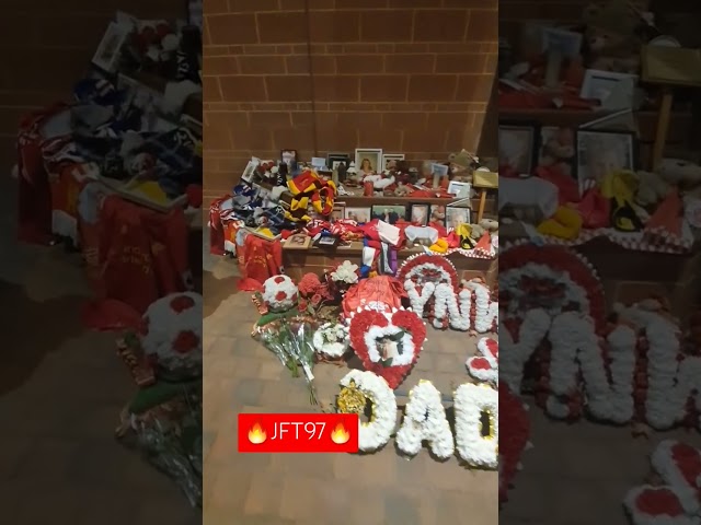 Hillsborough memorial anfield #jft97 #YNWA #heartasbigasliverpool