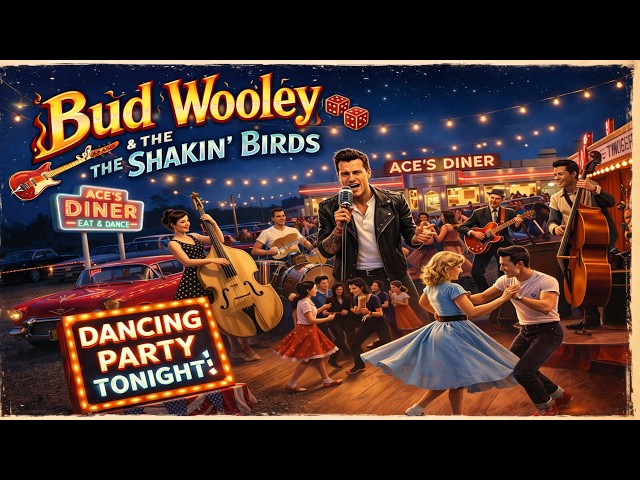 Dancing Party tonight -| 🔥 Wild Rockabilly Dance Song | Bud Wooley
