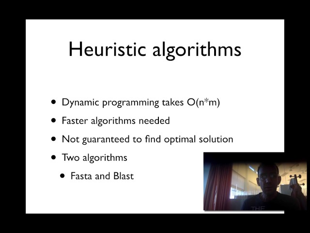 Heuristic Sequence Alignment Algorithms In