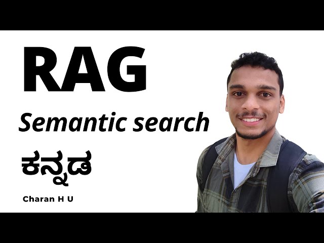 Semantic Search in Kannada | Semantic Search vs Keyword Search Explained in Kannada | RAG in Kannada