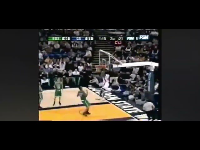 Baron Davis alley oop to Jason Richardson 