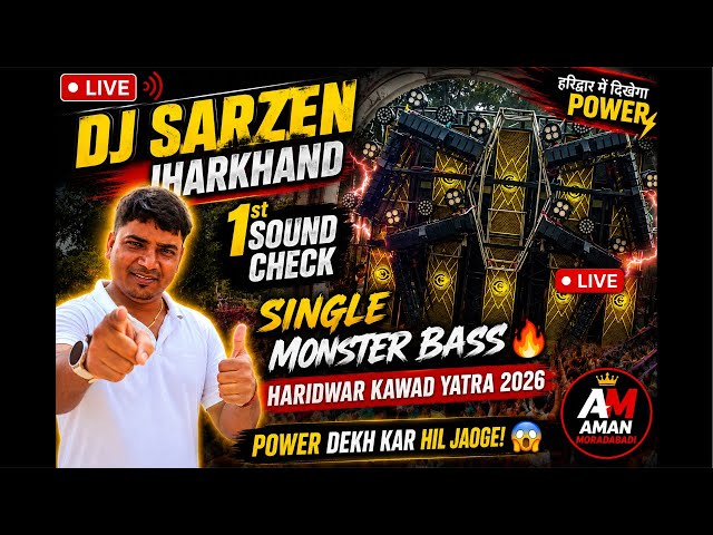 DJ SARZEN PRODUCTION SOUND CHECK COMING SOON is live