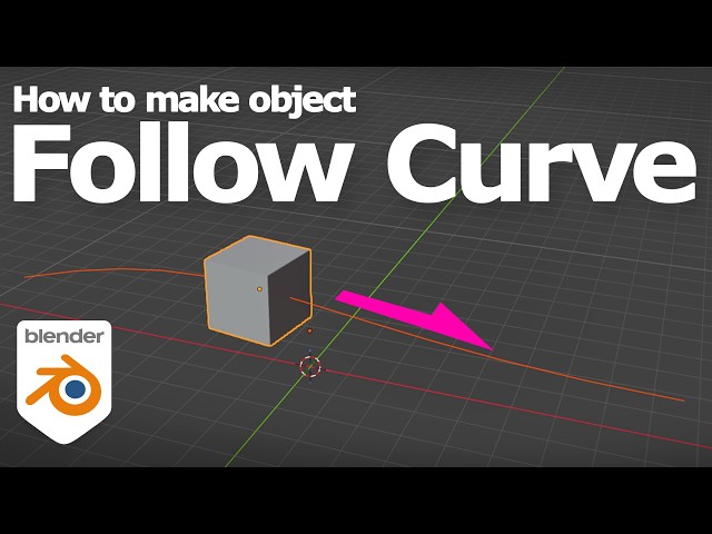 Blender how to make object follow curve
