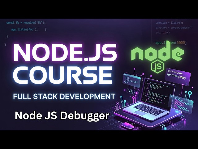 Node.js Debugger Tutorial in Bangla | Debug Like a Pro with VS Code | Full Stack Web Development