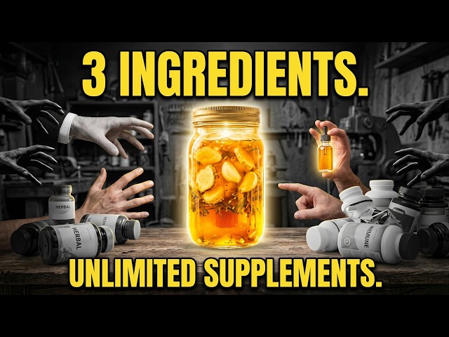 3 Ingredients. 7 Days. Unlimited Supplements From One Ferment. Your Cabinet is Obsolete.