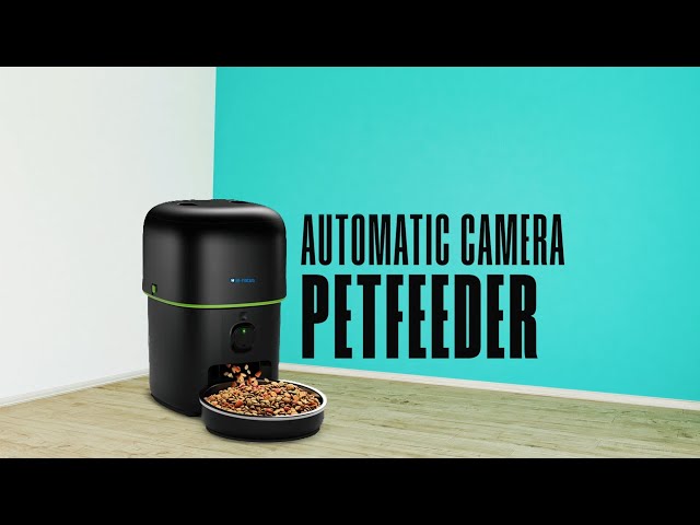 Feed Your Pet From ANYWHERE With HI-FOCUS Automatic Camera Pet Feeder!