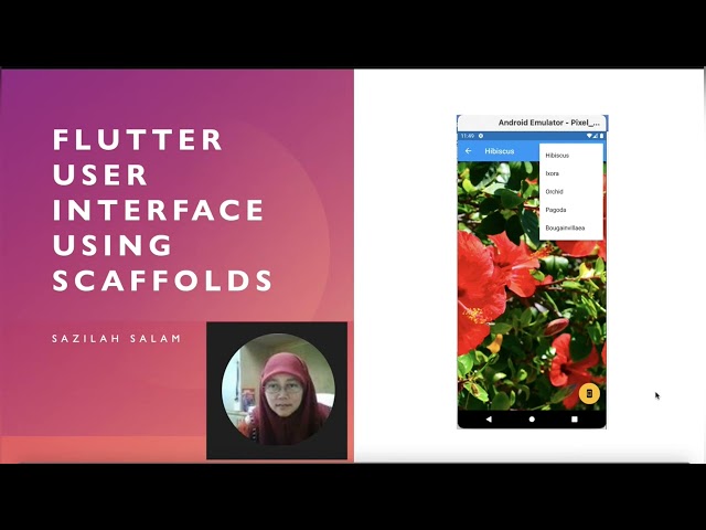 iOER Project Introduction Video: Flutter User Interface Using Scaffolds