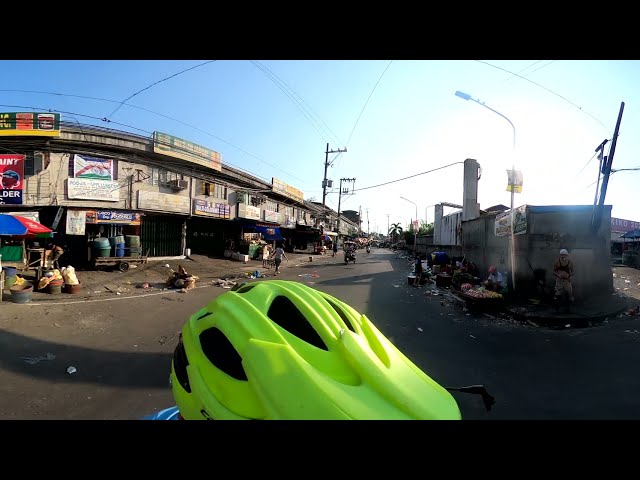 Estrella Malabon City Hall, General Luna Street 360° VR Bike Commute