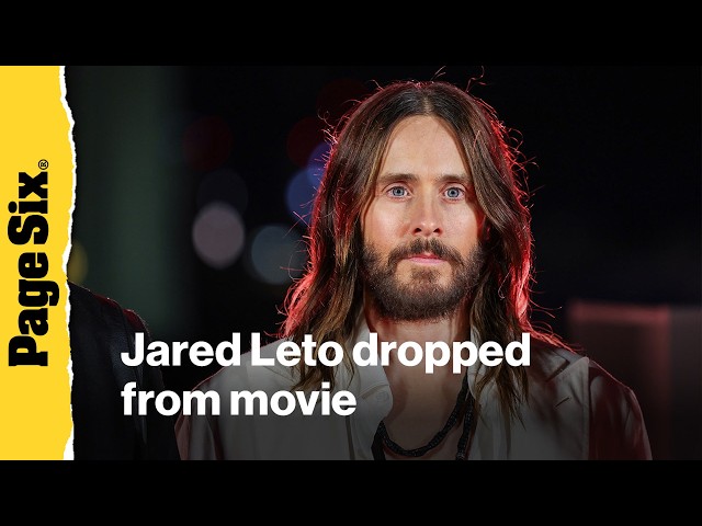 Jared Leto quietly dropped from major movie role amid sexual misconduct claims