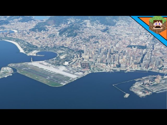 Flying around Rio in a 747-8i - MFS2020