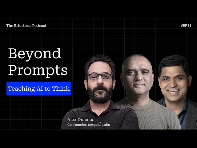 Teaching AI to Think: Reasoning, Mistakes & Learning with Alex Dimakis