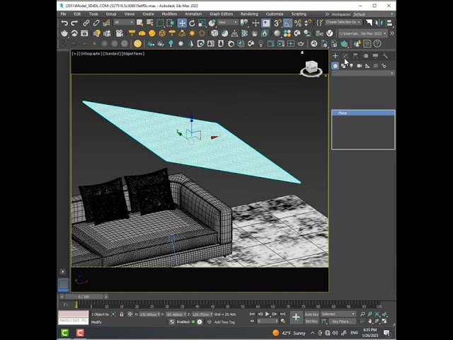 Cloth Simulation tutorial | 3DS Max tutorial