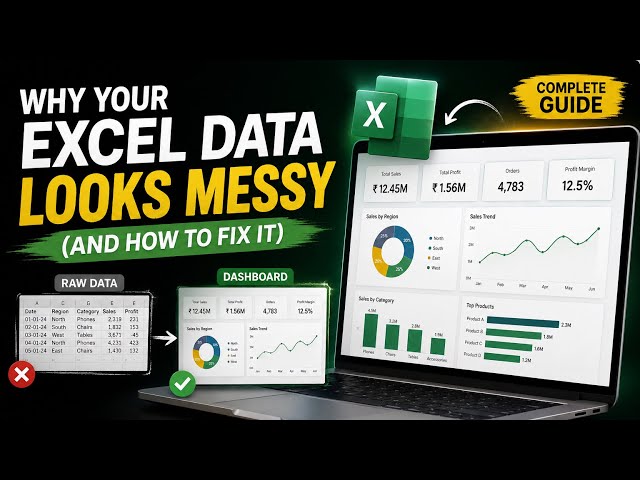 Why Your Excel Data Looks Messy (And How to Fix It)
