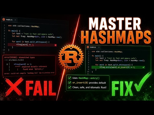 12 Rust HashMap Challenges for Coding Interviews