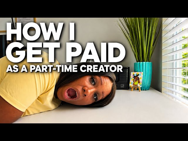 How I make money as a part-time content creator (6 income streams)
