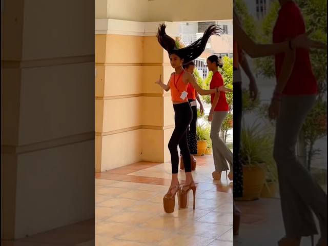 From Heels to Heaven ❤️ || high heel 👠#highlights#fypジ#DVMA #model #heels @Maytripolii