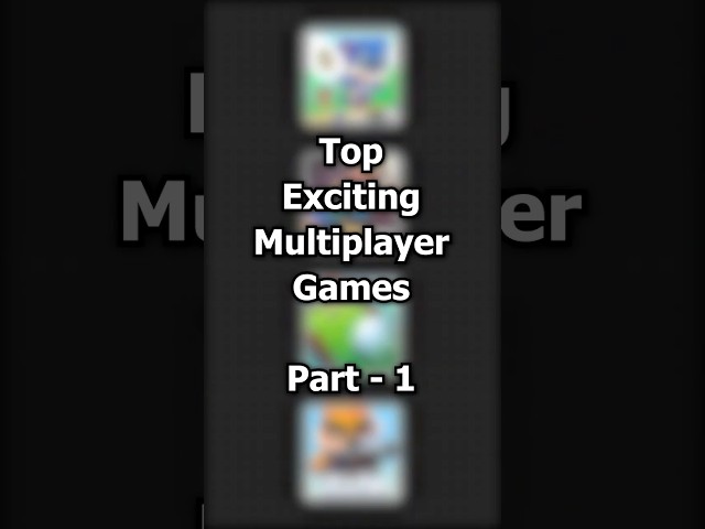 4 Multiplayer Mobile Games You MUST Play With Friends! | Dinesh Richard | #shorts