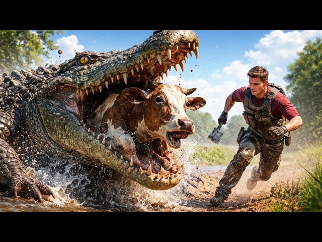 Brave Heroes Save Hyperactive Tiger from Giant Python Attack 🐍