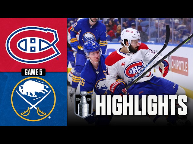 Canadiens vs. Sabres | NHL Playoff Highlights | Game 5 | May 14, 2026