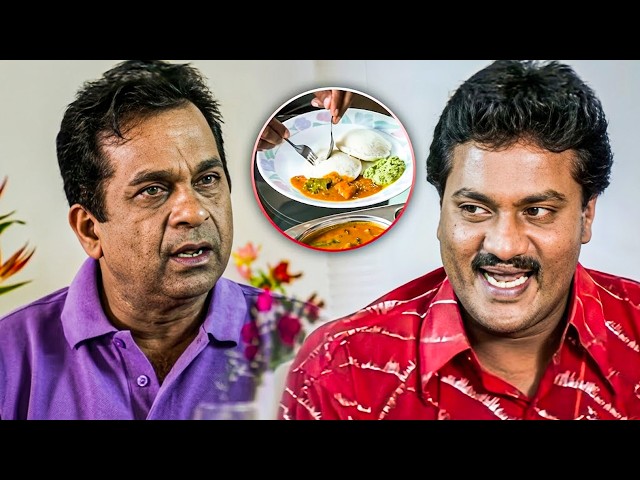 అబ్బా ఇడ్లీ ఏంట్రా ఇంత తెల్లగా ఉన్నాయి | Brahmanandam ,Sunil Back To Back Comedy Scenes