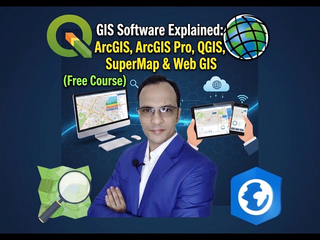 Course Overview | GIS Basics for Beginners (FREE GIS Course) | Shahriar GIS School