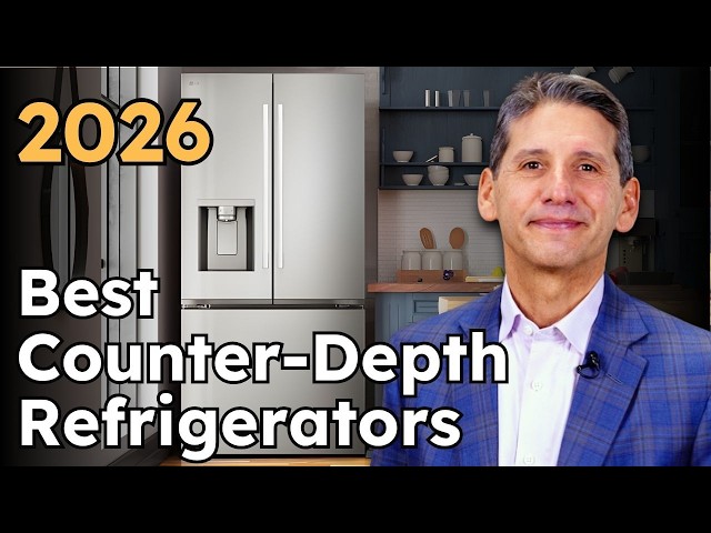 Best Counter-Depth Refrigerators of 2026: Features, Reliability & Service Data