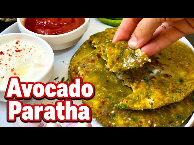 Avocado Paratha for Kids Lunchbox | Protein Rich Morning Breakfast Ideas |Tiffin Recipe |easy Dinner