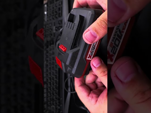 Parkside 20V Cordless Drill Battery Not Charging, Charger Leds Blinking Fix part 7-Full Video Linked