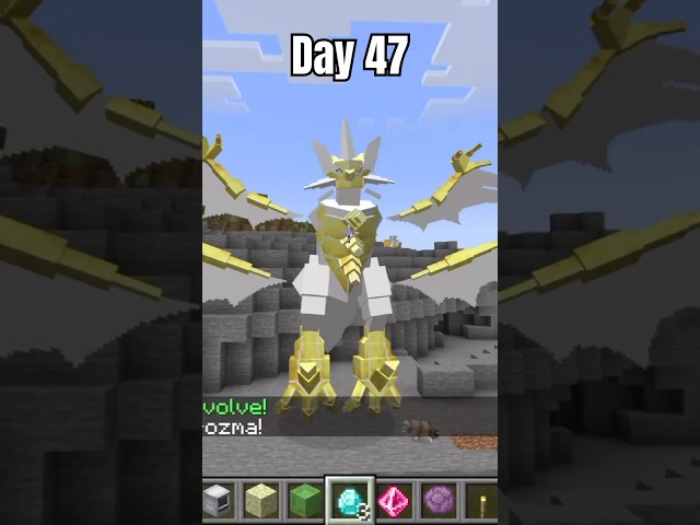 How To Get Ultra Necrozma In Cobblemon! 100 Days of Cobblemon Questions (Day 47) #cobblemon #shorts