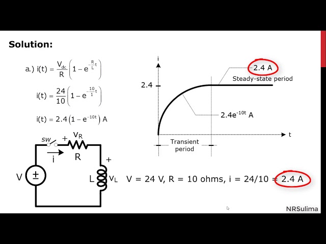 Electrical Engineering: Transient Analysis (Series RL and RC Circuits)