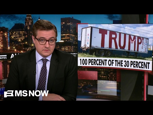 Hayes: The MAGA base is shrinking, but Trump’s grip is tightening