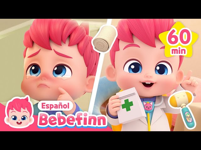 ¡Auchi, Me Duele!😭 | Canciones de Pupa | Canciones Infantiles | Bebefinn en español