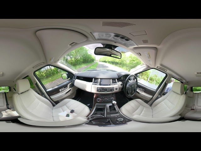 360° All Round Interior View Of Our 2010 Range Rover Sport 3 0 TD V6 HSE 5dr BX10HSV Video