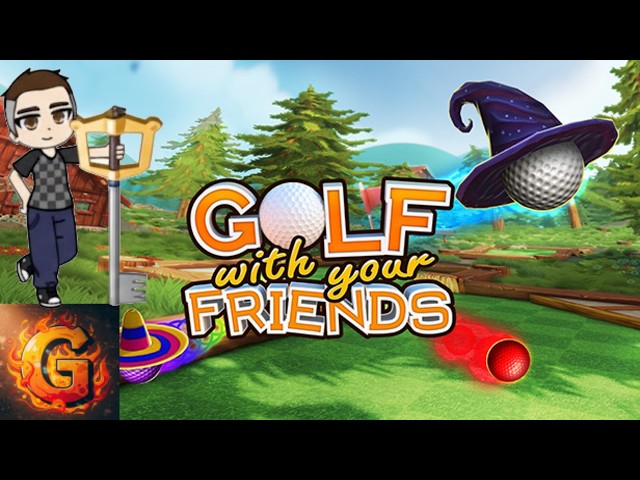 Metiendo las bolas con Jesús - golf with your friends