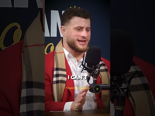 MJF on Darby Allin Poring Water on his Head mid-interview