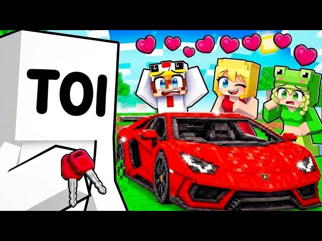 YOU IMPRESSED the GIRLS with YOUR LAMBORGHINI in Minecraft!