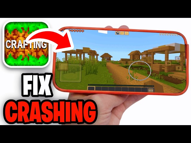 How To Fix Crafting And Building Crashing! - Tutorial