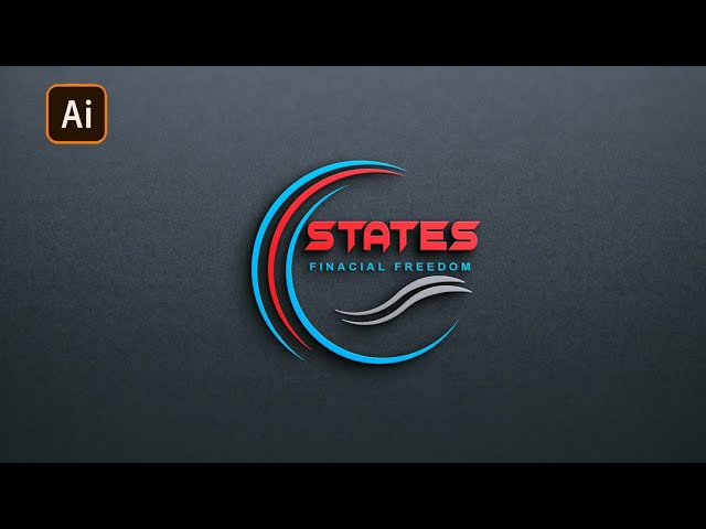 Adobe illustrator design tutorial || Creative Logo Design in illustrator ai CC 2024