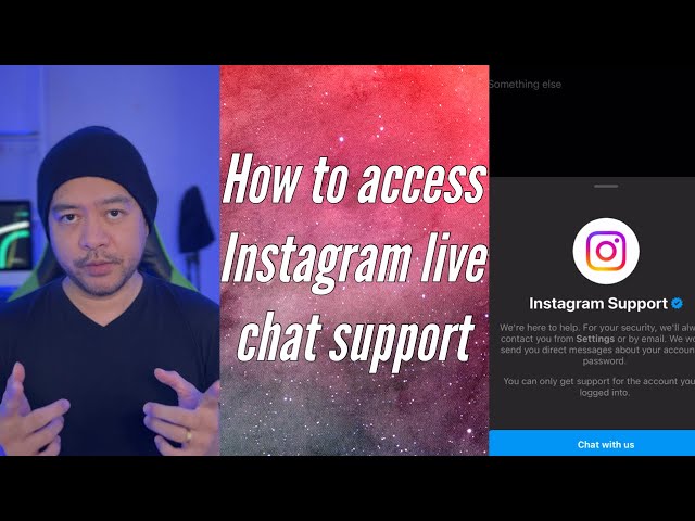 How to Access Instagram Live Chat Support