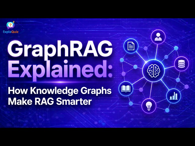 GraphRAG Explained How Knowledge Graphs Make RAG Smarter | AI